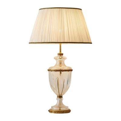 China - Factory wholesale Crystal Vase Brass Table Lamp Led Table Lamp Decoration for sale