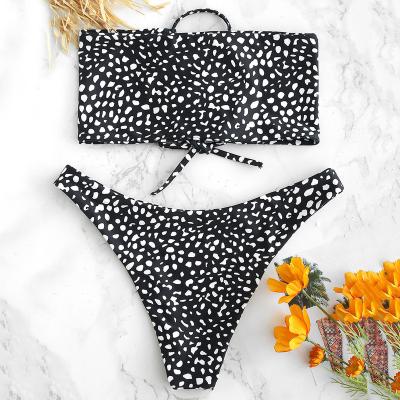 China ZAFUL Hot Selling Anti-UV Lace-up Beach Wear Back Swimwear Sexy Bikini for sale