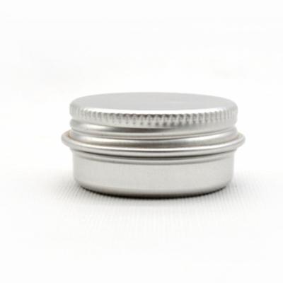 China Hot Sale 10ml 3518 High Quality Cosmetic Round Screw Aluminum Can Cosmetic Sample Jar Candle Travel Aluminum Tin Box for sale