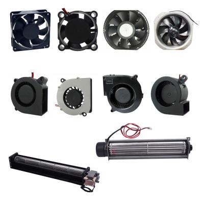 China Custom hotels factory direct sale all kinds of high quality DC and AC 5/12/24/48V cooling axial or cross flow fan / centrifugal fan for sale