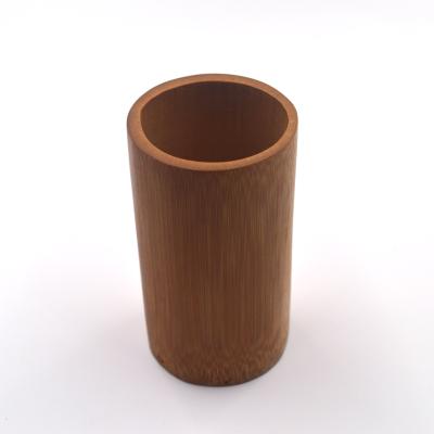 China Sustainable bamboo cup made by stopping natural bamboo joint for sale