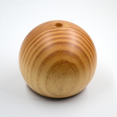 China Modern Manufacturer Customized Spherical Pine Shade Wooden Parts for sale