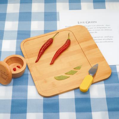 China Viable Bamboo Cutting Board Manufacturer Natural Black Laser Bamboo Decor Customized Logo Bamboo Chopping Board for sale