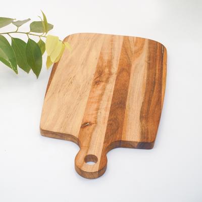 China Wholesale Customized Sustainable Wooden Cutting Board Acacia Wood Cutting Board and Wooden Cheese Board for sale