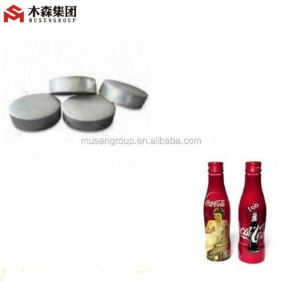 China Factory Aluminum Ingot Tube / Can Raw Material Of Aluminum Bottle Price Per Kg for sale