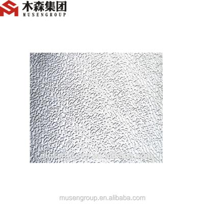 China Embossing Decoration Worm Stucco Aluminum Sheet / Coil For Composite Panels for sale