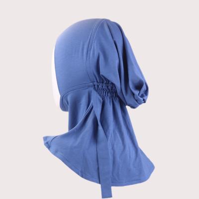 China Newest Selling Scarf Lila Neck Cover Malaysia Underhijab Soft Stretch Single Color Underscarf JerseyNinja Hijab Hot Popular Link Bamboo Back for sale