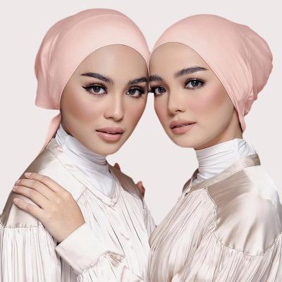 China Newest muslim hijab slamic inner scarf women breathable cotton tank top underscarf for sale