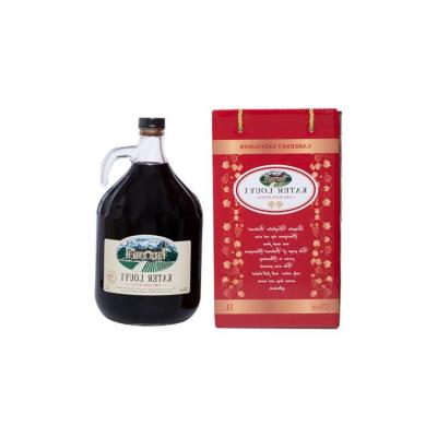 China Cheap Wholesale Custom Table Wine 3000Ml 12% Alcohol Liquor Red Wine for sale