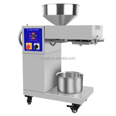 China food & Beverage Factory Home Use Coconut Processing Mini Oil Press Machine For Oil Extraction From Sunflower Sesame Seeds for sale