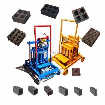 China Building Material Shops Concrete Cavity Gray Block Making Machine for sale