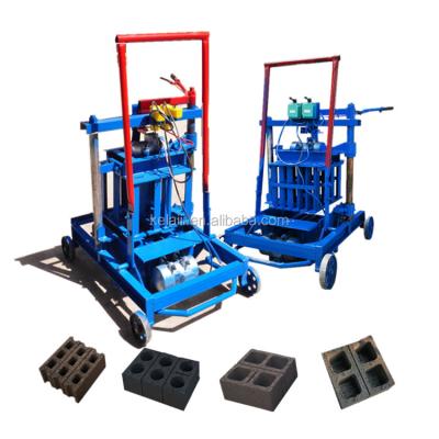 China building material shops concrete cavity block maker molding machine cavity brick block making machine price for sale