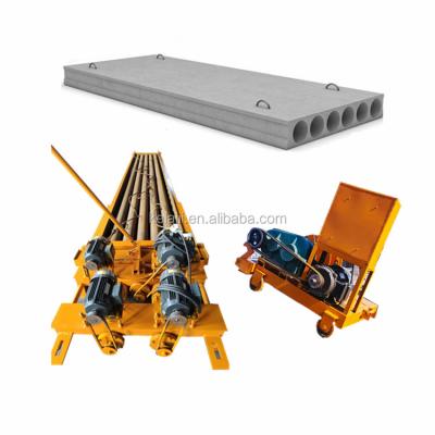 China Low Cost Rapid Construction 1200*220*7100MM Precast Lightweight Concrete Wall Panel Making Machine Cavity Core Slab Machine for sale