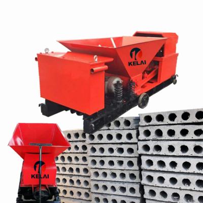 China Fast low cost construction concrete slab floor making machine/precast concrete slab pushing machine concrete slab mold for sale