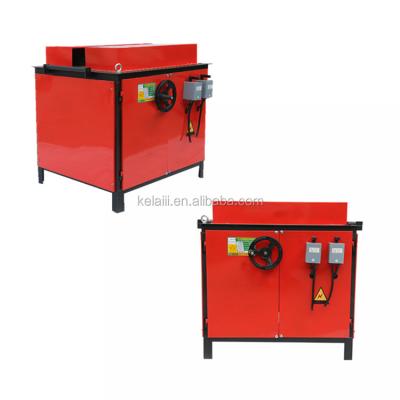 China Building Material Stores Rust Rebar Derusting Machine Rusty Steel Bar Polishing Equipment for sale