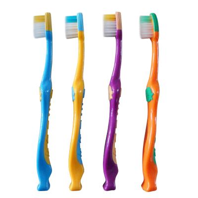 China Cartoon design child home child teeth care toothbrush soft stiffens household toothbrush for sale