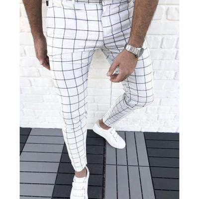 China QUICK DRY Winter new men's plaid casual pants men's pants men's for sale