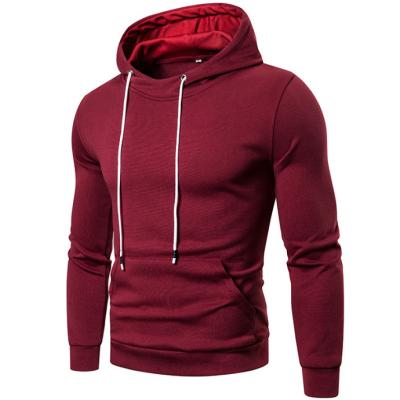 China Autumn And Winter Soft Large Casual Knitted Pullover Hoodie Men for sale