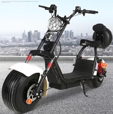 China Outdoor Sports EEC COC 2 Seat Citycoco 2000w 1000W 3000w With Removable Battery Under The Seat for sale