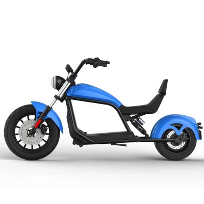 China HL6.0 EEC COC Unisex Electric Motorcycle 2000W 20 AH 30AH 45AH Citycoco Road Legal With License Plate for sale