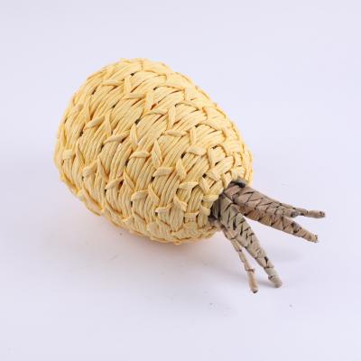 China Handmade Pineapple Minimalist Hot Selling Weave For Home Table Decoration for sale