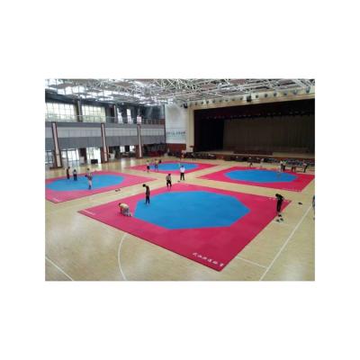 China Chinese Custom Sport Mat Indoor Sports Floor Taekwondo Mat From Sports Equipment Manufacturer for sale