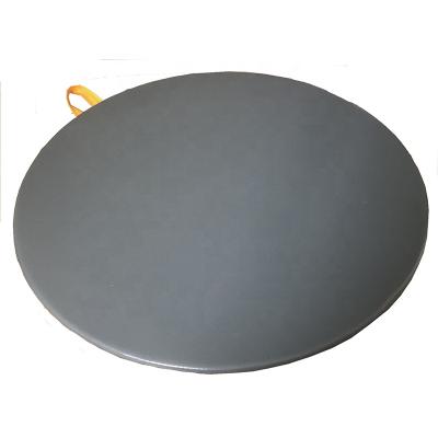 China Dance Fitness Gym Floor Mat Portable Tap Board Double Sided Portable Round Dance Pad for sale