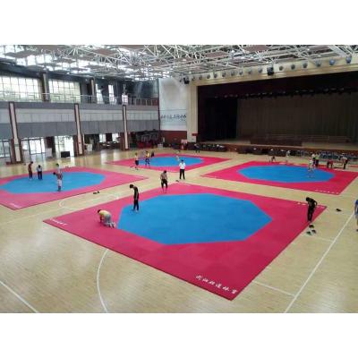 China Taekwondo Training Or Competition Training Equipment Martial Arts XPE Foam Tatami Floor Taekwondo Mats for sale