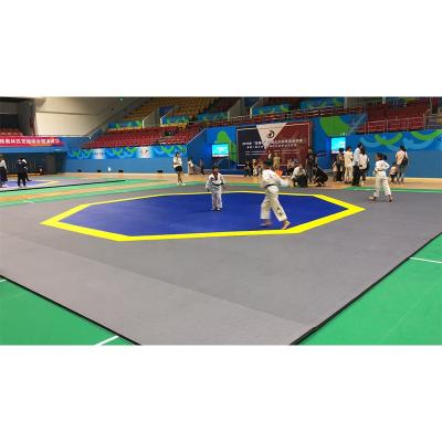 China Factory Direct Selling Taekwondo Training Or Competition Arts Mat Roll Tatami Gymnastic Training Floor Custom Marriage Mat for sale