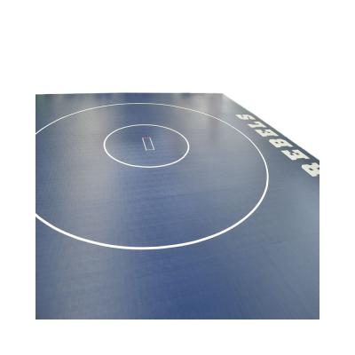 China High Quality High Quality Safety PE Foam Bonded Taekwondo Floor Mat Custom Jiu-Jitsu Mat Wrestling Mat for sale