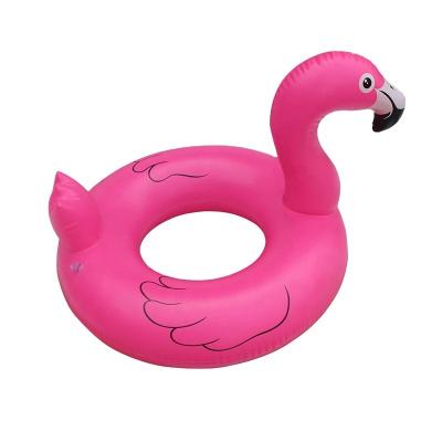 China Inflatable Pool Ring Flamingo Pool Float Fashionable Summer Flamingo Swim for sale