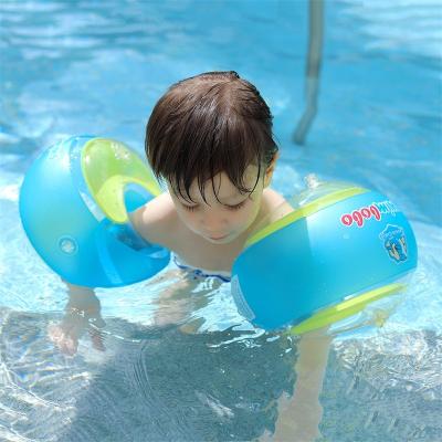 China Easy to Wear Swimbobo Indoor and Outdoor Pool Float Inflatable Armband Swimming Ring for Kid Swim Armbands for Adult for sale