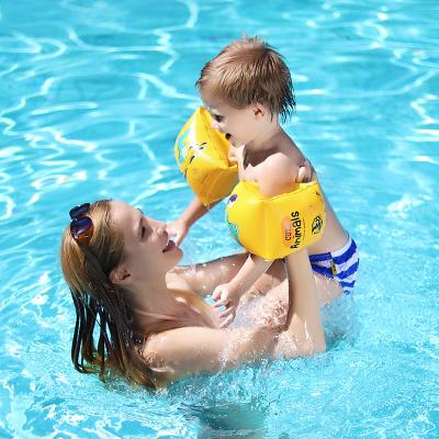 China Easy to Carry Swimbobo Baby Inflatable Kids Float Swimming Arm Ring Swimbobo Custom New Triangle Armbands Pool Kids Sleeve Float for sale