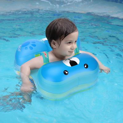 China Easy To Wear Floating Ring For Hot Sale 0-3 Years Old Baby Armpits Anti-Roll And Anti-Clog Water Kids Blue Swimming Ring for sale