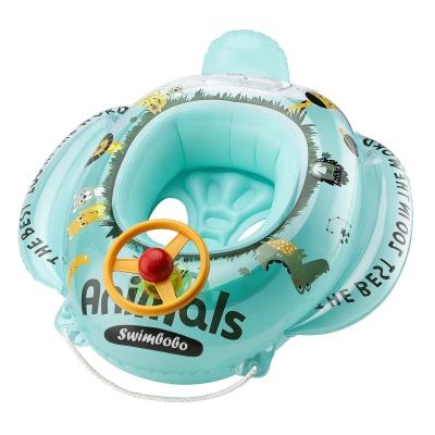 China 2022 Summer 0.35MM Environmental Protection PVC Environmental Protection PVC Kids Pool Float Water Fun Inflatable Baby Float Swim Ring Child Swimming Pool Toys for sale