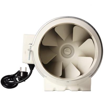 China Quiet Operation Hydroponic Exhaust Silent Inline Duct Fan With Speed ​​Controller for sale