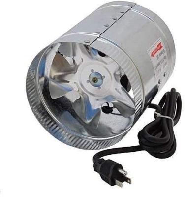 China Quiet Operation 4 6 8 Inch Integrated Ventilation Exhaust Duct Booster Fan With Speed ​​Controller for sale