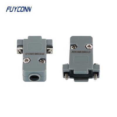 China 9Pin D-SUB Plastic Hood Top Entry Straight Plastic Backshell for DB Connector for sale