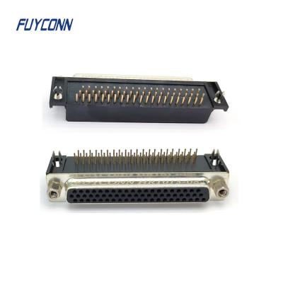 Κίνα Θηλυκός συνδετήρας DB PCB 15P 26P 44P 62P σωστής γωνίας συνδετήρων υψηλής πυκνότητας δ-ΥΠΟ- προς πώληση