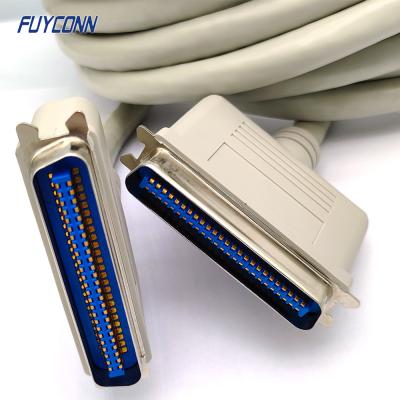 China IEEE-1284 50pin Solder Cup Centronics Connector Parallel Printer Cable CN50 tot CN50 Te koop