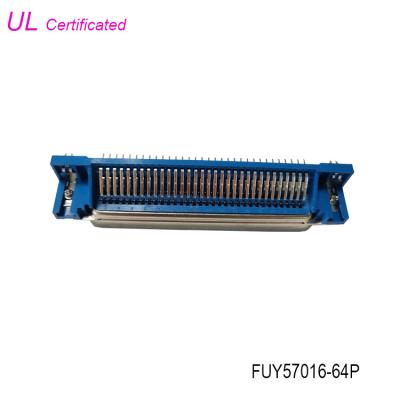 Китай 64 соединитель PCB Pin DDK Centronic мужской R/A с Boardlock аттестовал UL продается