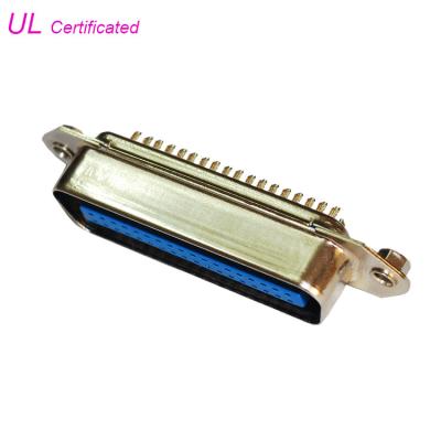 China 14 24 36 50 Pin Solder Male Centronic Connector mit Hexen-Kopfschrauben bestätigten UL zu verkaufen