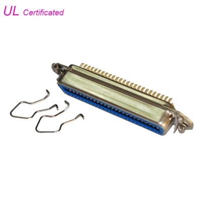 Chine 50 36 24 14 Pin Centronic Solder Female Connector avec des verrous de ressort ont délivré un certificat l'UL à vendre