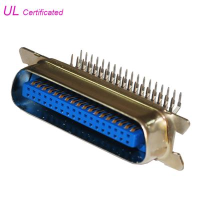 China VORMONTIERTER PWB 36 Pin Centronics Connector Male Type MD formen Neigung Shells 2.16mm zu verkaufen