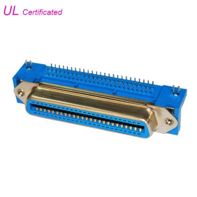 Chine Lancement à angle droit du connecteur 2.16mm de champion de carte PCB de Pin Centronics Connector de la femelle 50 de PBT à vendre