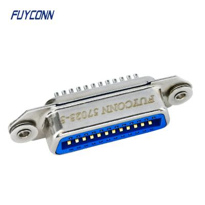 Cina Tazza femminile 24 Pin Connector For Cable centronics della lega per saldatura in vendita