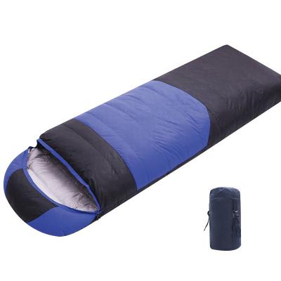 China DELUXEFIT 320T 380T Waterproof Outdoor Light Weight Single Waterproof Sleeping Bag For Camping for sale