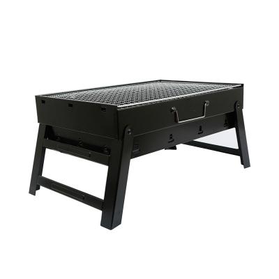 China DELUXEFIT Small Instant Table BBQ Charcoal Folding Barbecue Easily Assembled Outdoor Grills for sale