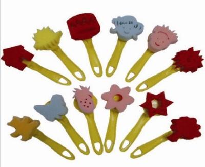 China Various beautiful stationery sponge painting brush for painting for sale