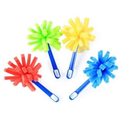 China High Quality Sponge Art Brush Foam Stamp Graffiti Paint Brush For Kids for sale